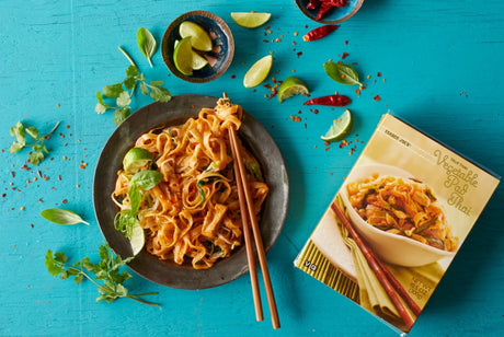 Vegetable Pad Thai Vegan Rice Noodles Stir Fry Meal 10.5 Oz