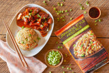 Japanese Style Fried Rice Frozen Vegetable Rice with Tofu 16 Oz