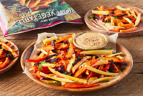 Root Vegetable Fries Healthy Crispy Frozen Veggie Fries 16 Oz