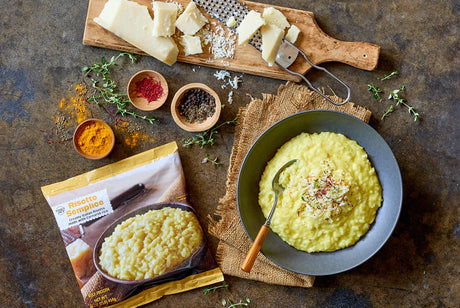 Risotto Semplice Creamy Italian Rice Frozen Meal 16 Oz