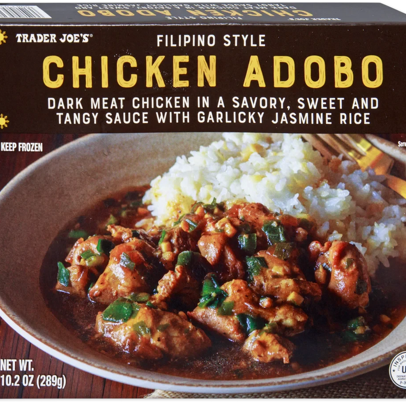 Chicken Adobo Rice Bowl Filipino Style Ready Meal 10.2 Oz