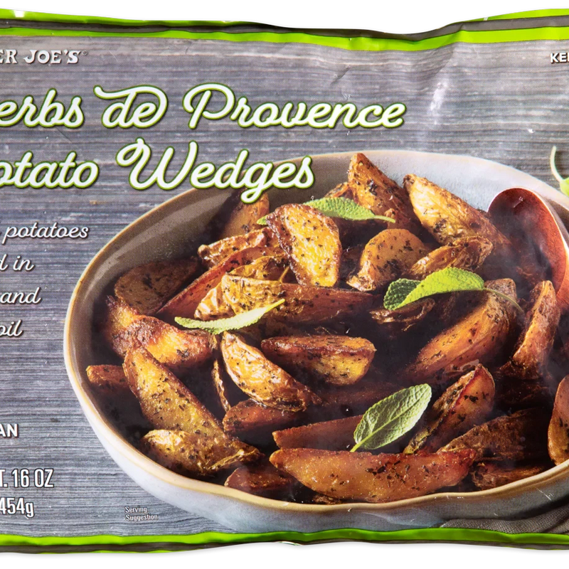 Herbes de Provence Potato Wedges Crispy Frozen Side Dish 16 Oz