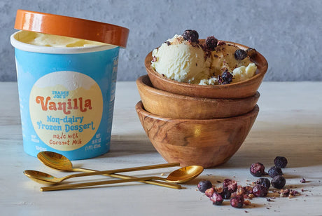 Vanilla Non Dairy Frozen Dessert Vegan Coconut Ice Cream 16 Fl Oz