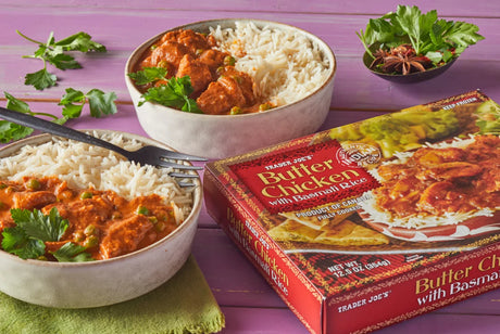 Butter Chicken with Basmati Rice Creamy Indian Ready Meal 12.5 Oz