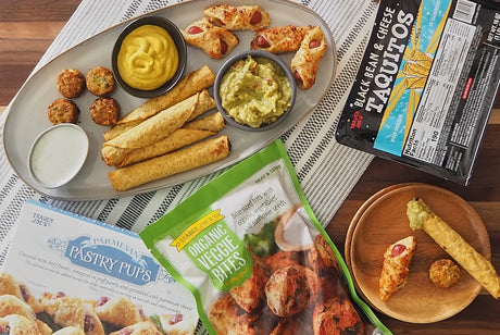 Black Bean & Cheese Taquitos Crispy Frozen Mexican Snack 16 Oz