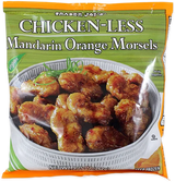 Vegan Mandarin Orange Chicken-less Morsels Plant Based Meal 9.25 Oz