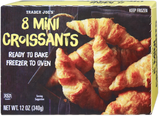 Mini Croissants 8 Pack Buttery Flaky Frozen Pastry 12 Oz
