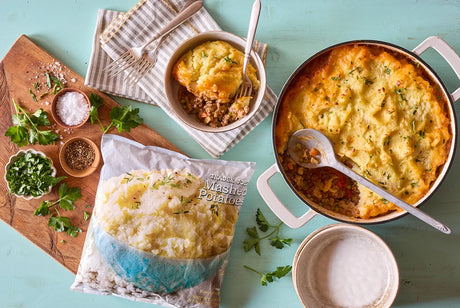 Frozen Mashed Potatoes Creamy Buttered Ready to Cook 28 Oz