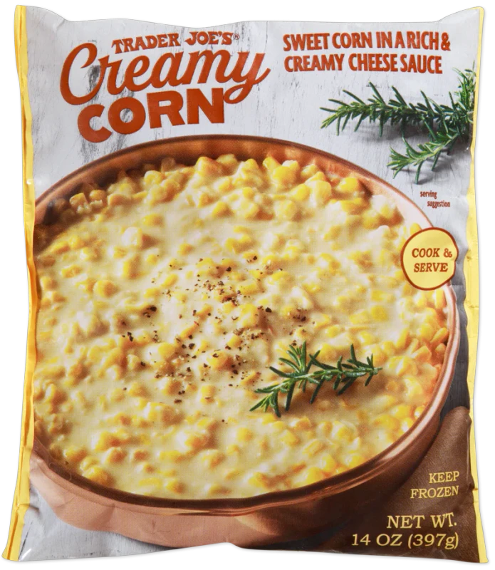 Creamy Corn Cheesy Sweet Corn Frozen Side Dish 14 Oz