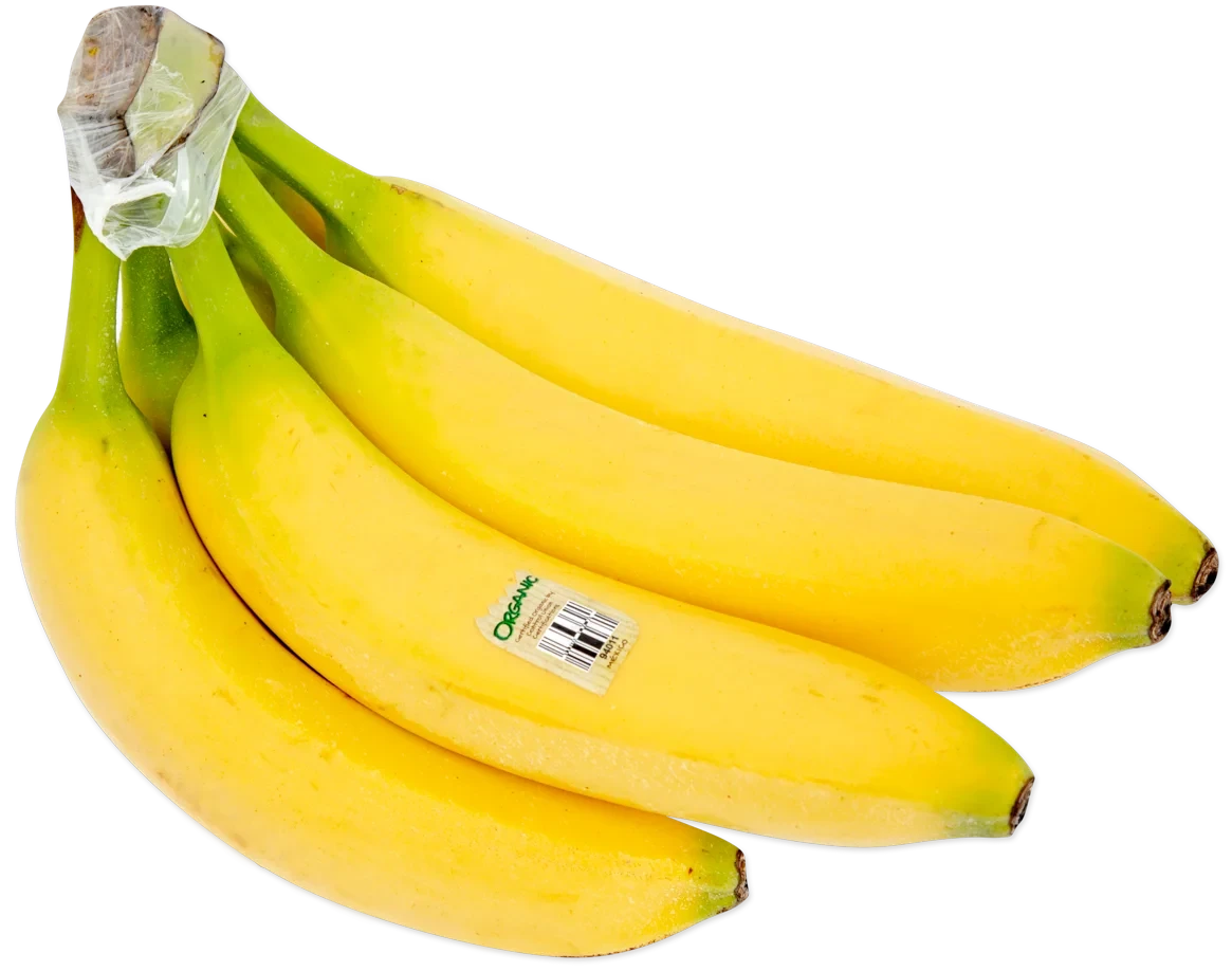 Organic Bananas Single Fruit Fresh Naturally Sweet for Smoothies Snacks and Baking