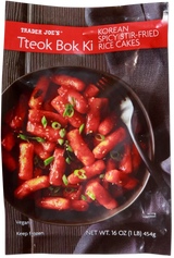 Tteok Bok Ki Korean Spicy Rice Cakes Frozen Ready Meal 16 Oz
