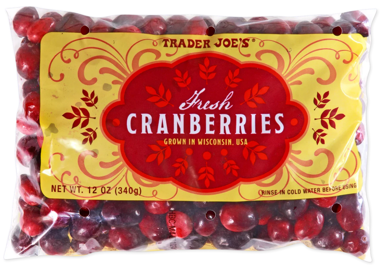 Fresh Cranberries Tart Berries for Baking, Cooking, and Festive Dishes