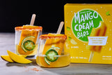Mango Cream Bars Vanilla Ice Cream Mango Frozen Dessert 15 Fl Oz