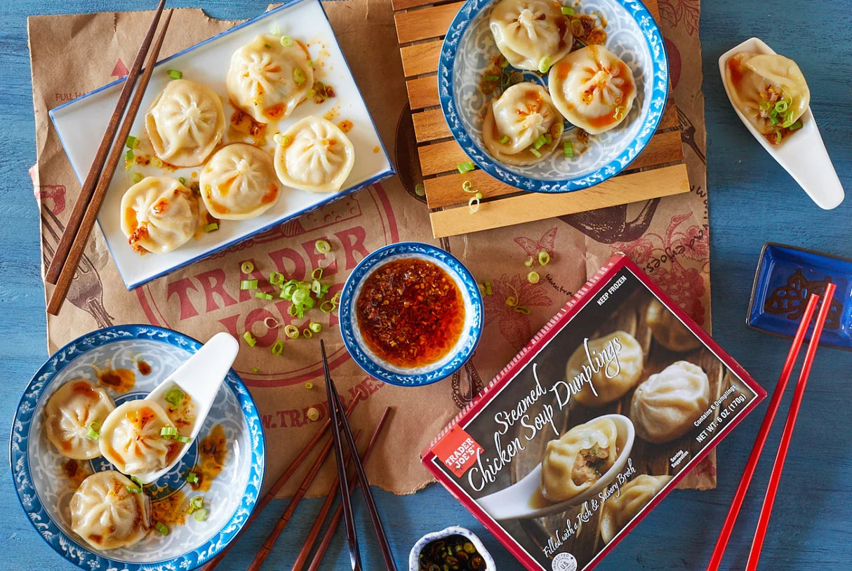 Chicken Soup Dumplings Steamed Xiao Long Bao Ready Meal 6 Oz