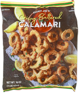 Crispy Battered Calamari Frozen Squid Rings Seafood Snack 16 Oz