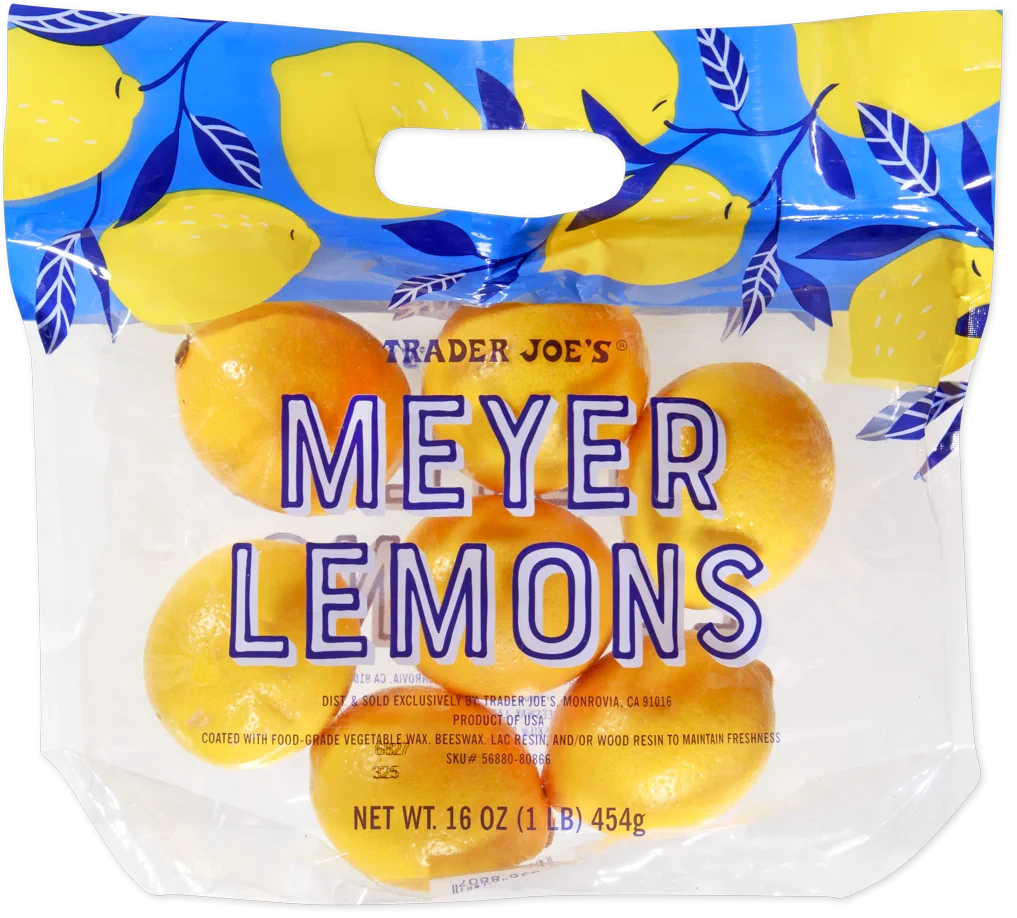 Fresh Meyer Lemons California Grown Sweet Citrus for Recipes