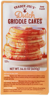Dutch Griddle Cakes Thick Fluffy Breakfast Pancake Cakes 14.11 Oz
