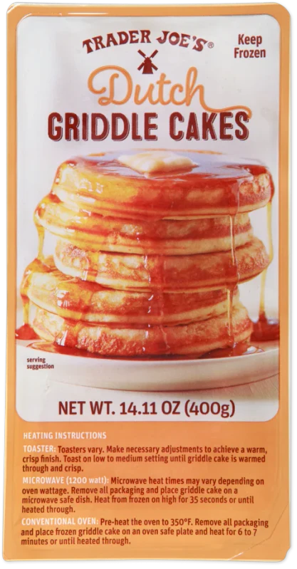Dutch Griddle Cakes Thick Fluffy Breakfast Pancake Cakes 14.11 Oz