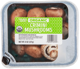 Organic Crimini Mushrooms Fresh Brown Baby Bella Mushrooms - 8 Oz