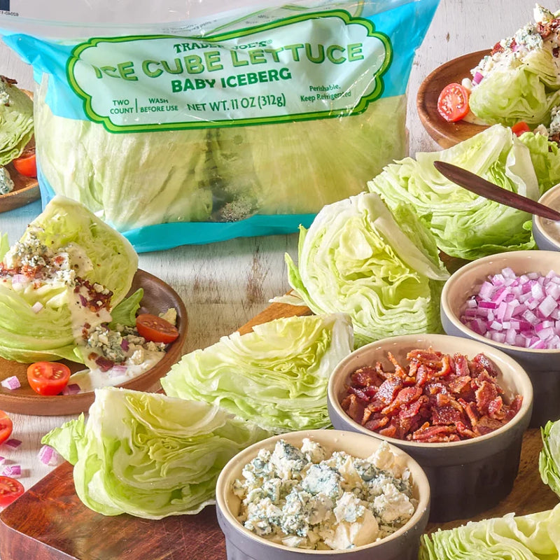 Baby Iceberg Lettuce – Petite, Crisp & Sweet, Pre-Washed - 1 Each