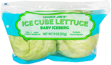 Baby Iceberg Lettuce – Petite, Crisp & Sweet, Pre-Washed - 1 Each