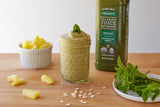 Organic Cold Pressed Green Juice Beverage – Fresh Nutrient Green Drink 32 Fl Oz