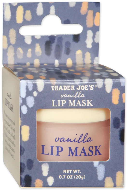 Vanilla Lip Mask Shea Butter Coconut Oil Vitamin E Hydrating Lip Treatment