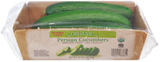 Organic Persian Cucumbers 4-6 Inch Sweet Seedless Burpless Fresh Produce - 16 Oz