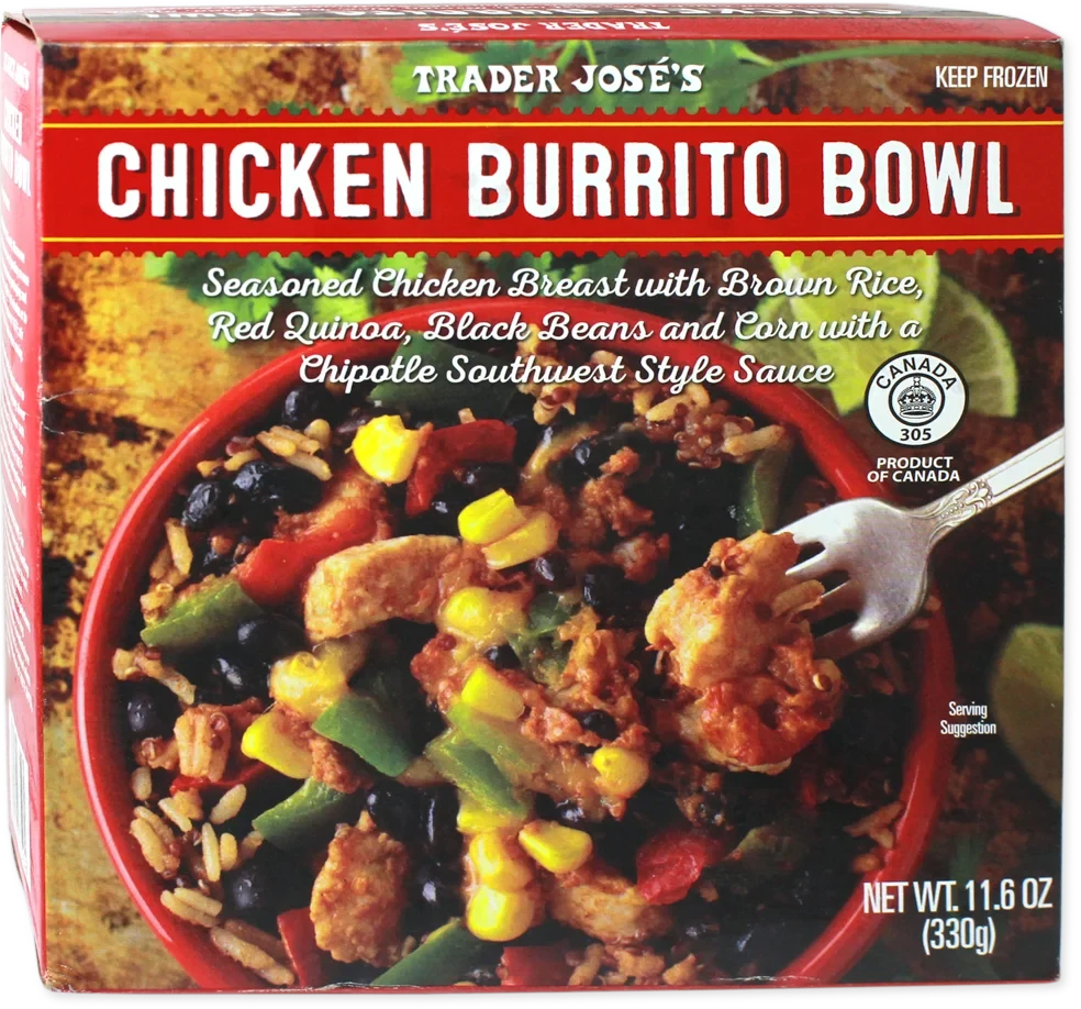 Chicken Burrito Bowl Southwest Style Rice Protein Meal 11.6 Oz