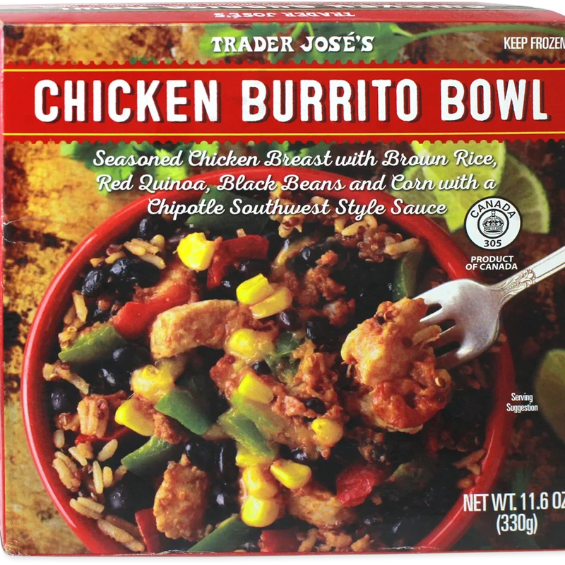 Chicken Burrito Bowl Southwest Style Rice Protein Meal 11.6 Oz