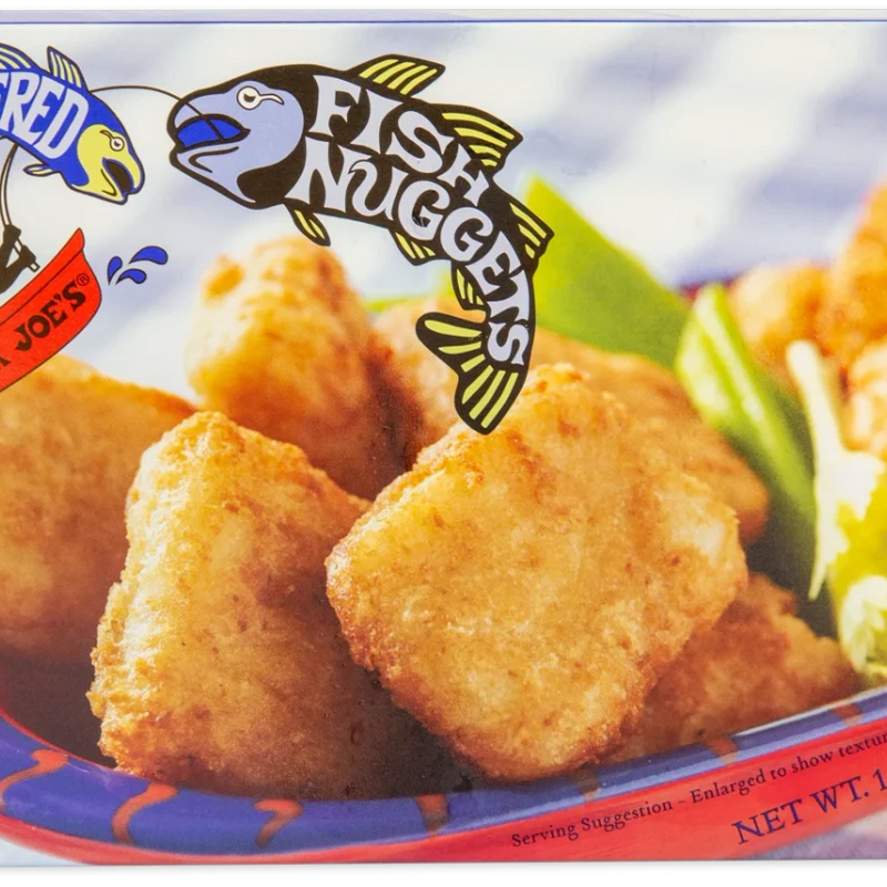 Battered Fish Nuggets Crispy Alaska Pollock Frozen Seafood Bites 16 Oz