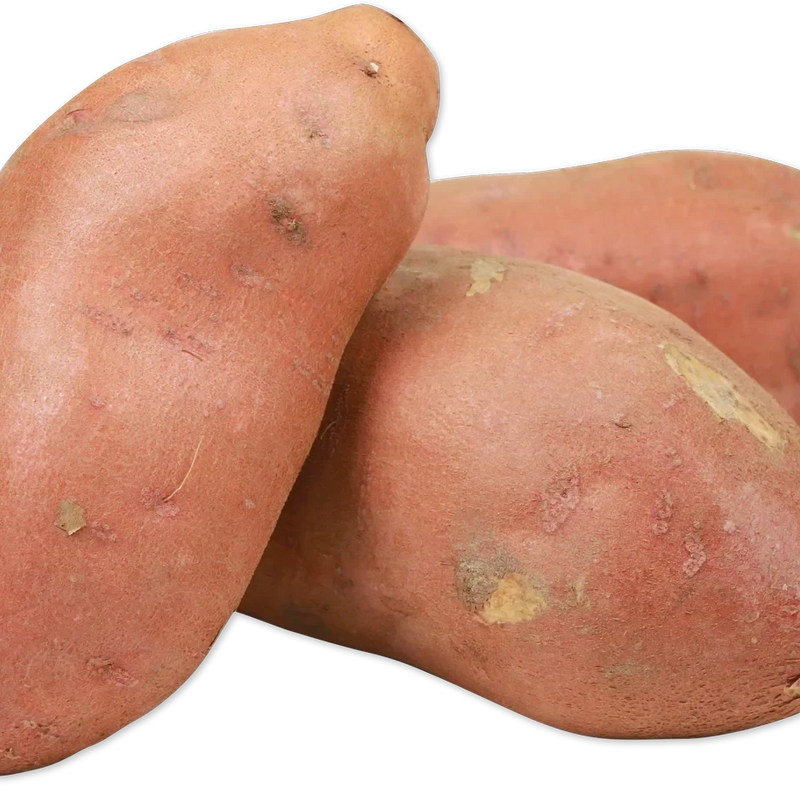 Sweet Potatoes Fresh Orange Root Vegetable for Bake Roast Fry Mash - 1 Each