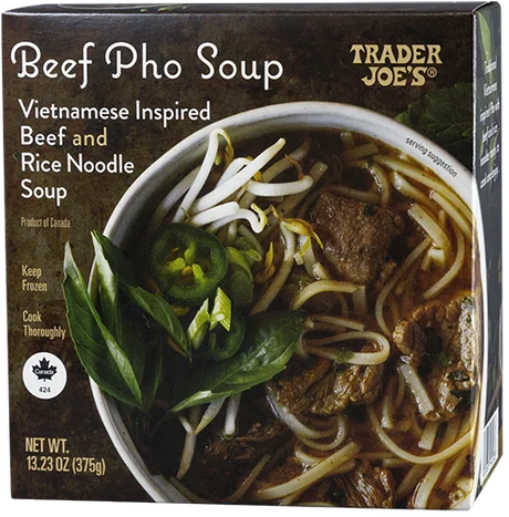 Beef Pho Vietnamese Rice Noodle Soup Ready Meal 13.23 Oz