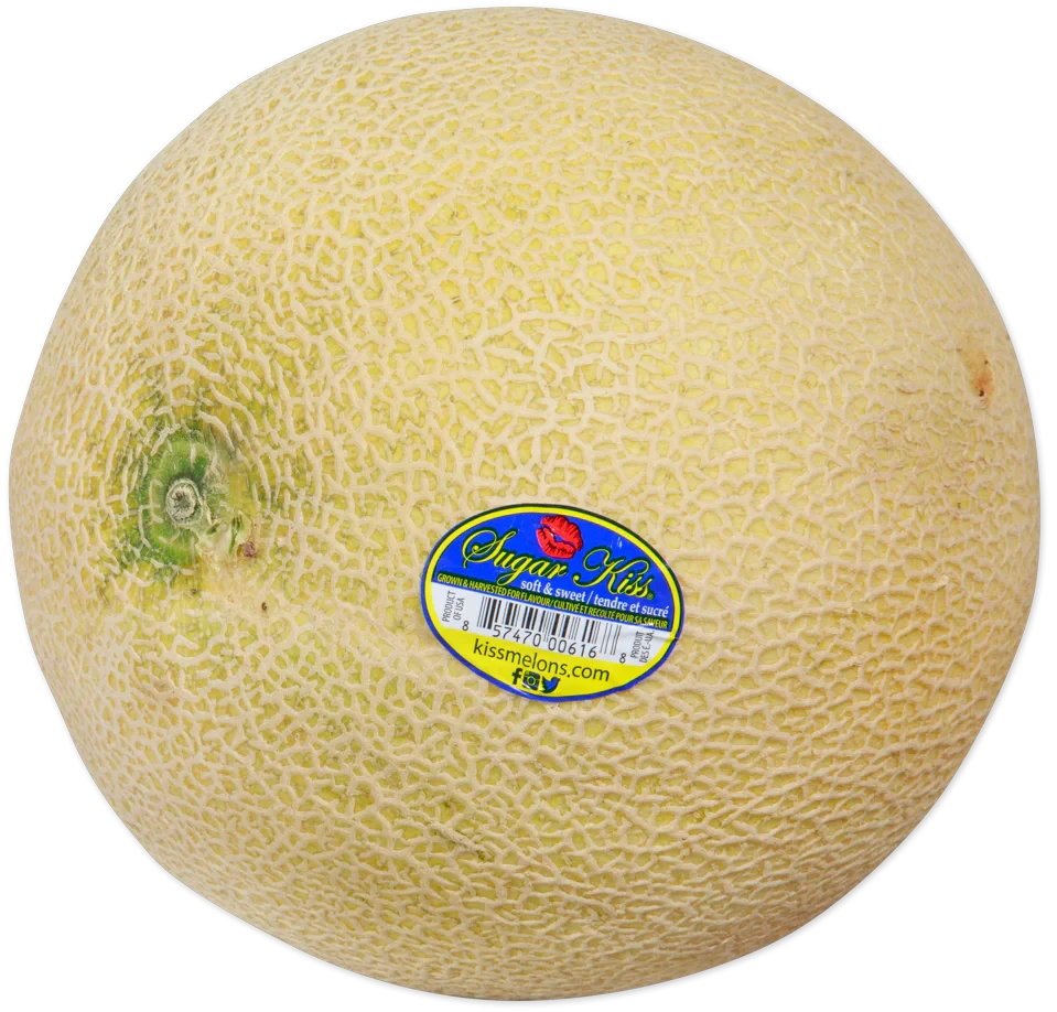 Sugar Sweet Melon Juicy Sweet Orange Flesh Fresh Specialty Fruit