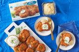 Crispy Potato Pancakes Latkes Ready to Heat Savory Side Dish 10.6 Oz