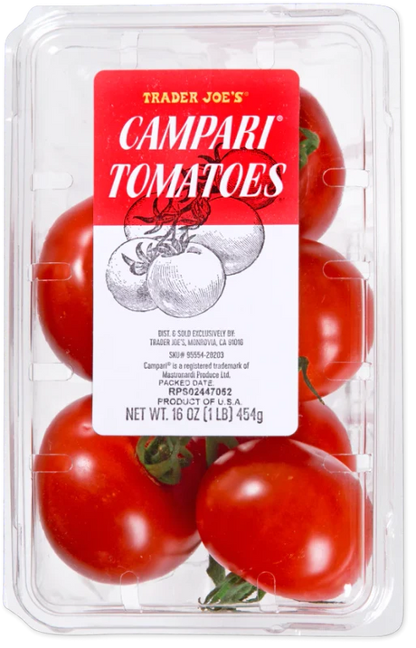 Campari Tomatoes Sweet Tomatoes for Salads & Cooking - 1 Lb