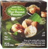 Thai Coconut Pancakes Kanom Krok Sweet Rice Dessert Snack 6.35 Oz