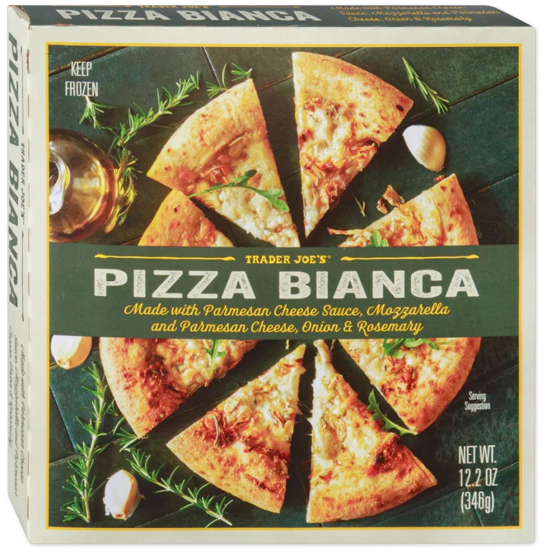 Pizza Bianca White Cheese Pizza Parmesan Mozzarella Rosemary 12.2 Oz