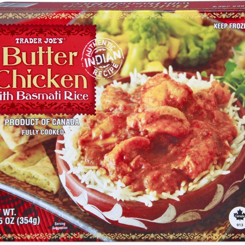 Butter Chicken with Basmati Rice Creamy Indian Ready Meal 12.5 Oz
