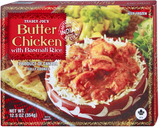 Butter Chicken with Basmati Rice Creamy Indian Ready Meal 12.5 Oz