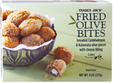 Fried Olive Bites Crispy Cheese Stuffed Frozen Appetizer 8 Oz