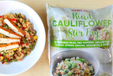 Riced Cauliflower Stir Fry Healthy Vegetable Frozen Meal 16 Oz
