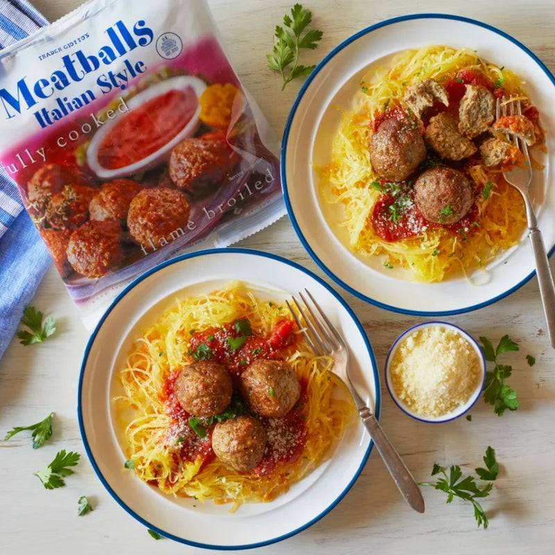 Italian Style Beef Meatballs Fully Cooked Frozen Ready Meal 16 Oz