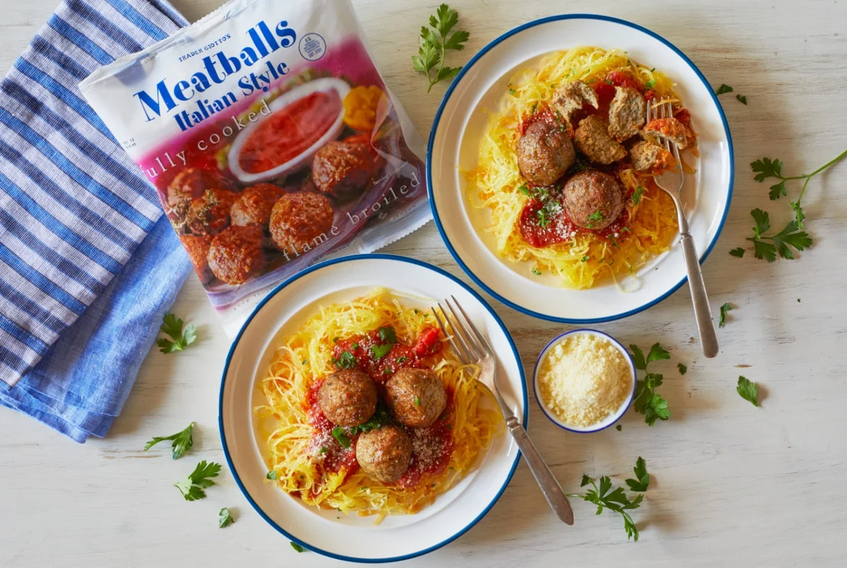 Italian Style Beef Meatballs Fully Cooked Frozen Ready Meal 16 Oz