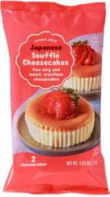 Japanese Souffle Cheesecake Light Creamy Dessert Cakes 4.22 Oz