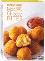 Mac and Cheese Bites Crispy Cheesy Frozen Appetizer Snack 10 Oz