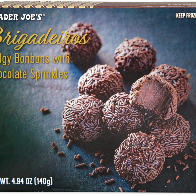 Chocolate Brigadeiros Brazilian Fudge Truffles Sweet Dessert 4.94 Oz