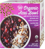 Organic Acai Bowl Frozen Fruit Granola Healthy Breakfast 10 Oz