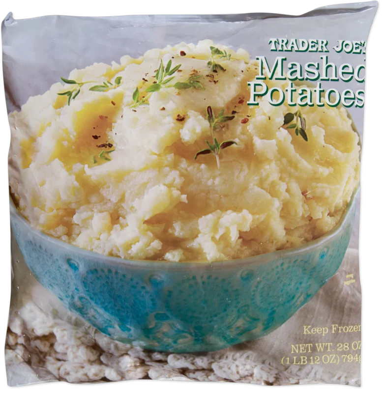 Frozen Mashed Potatoes Creamy Buttered Ready to Cook 28 Oz