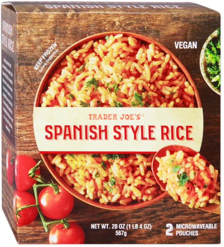 Spanish Style Rice Frozen Mexican Rice Ready to Heat 20 Oz